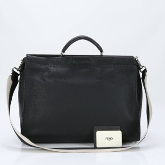 Fendi Handbags - Fendi Selleria Peekaboo leather business bag crossbody